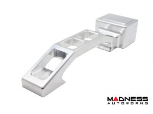 Jeep Wrangler JK Billet Door Handles - Aluminum - Raw - 4 Door